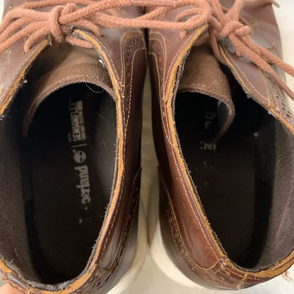 Timberland Brown Leather Men's Oxford Shoes Size 9
